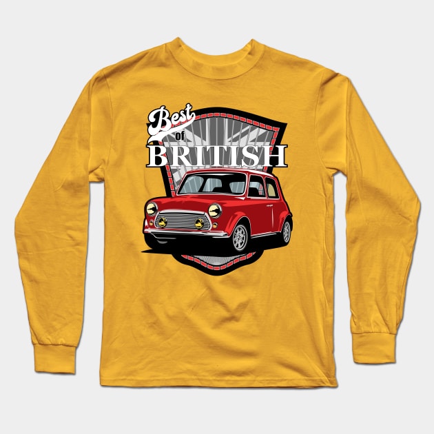 Best of British Long Sleeve T-Shirt by Randomart
